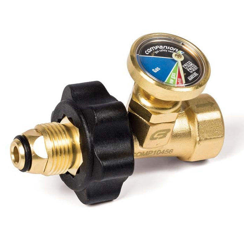 POL Gas Bottle Safety Valve & Gauge – Outdoors and Beyond Nowra