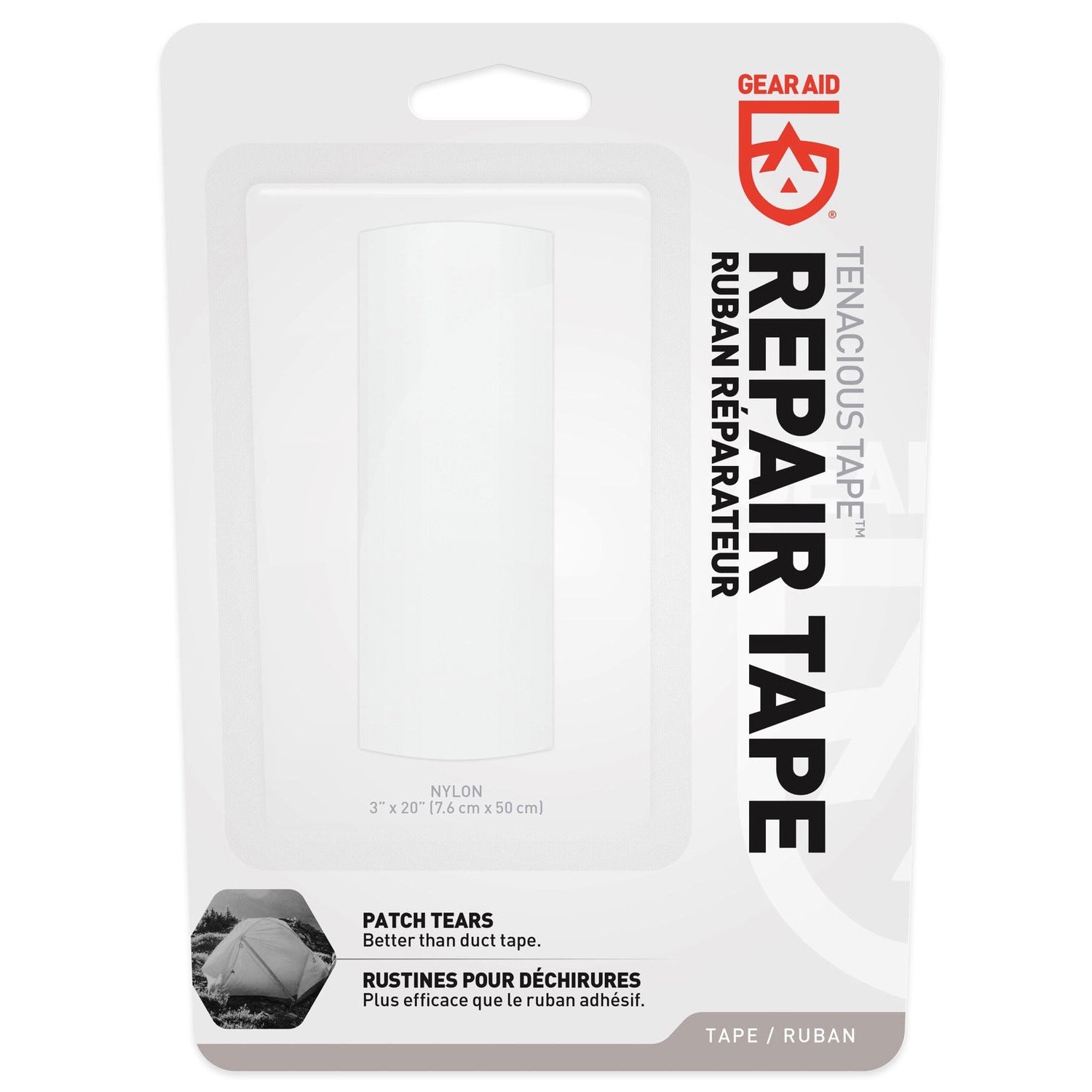 Gear Aid Tenacious Tape Repair Patches - Clear