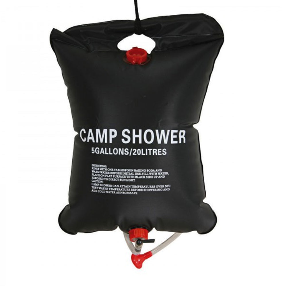 COMPANION CANVAS SHOWER BUCKET 20 LITRE CAMPING CAMP oztrail