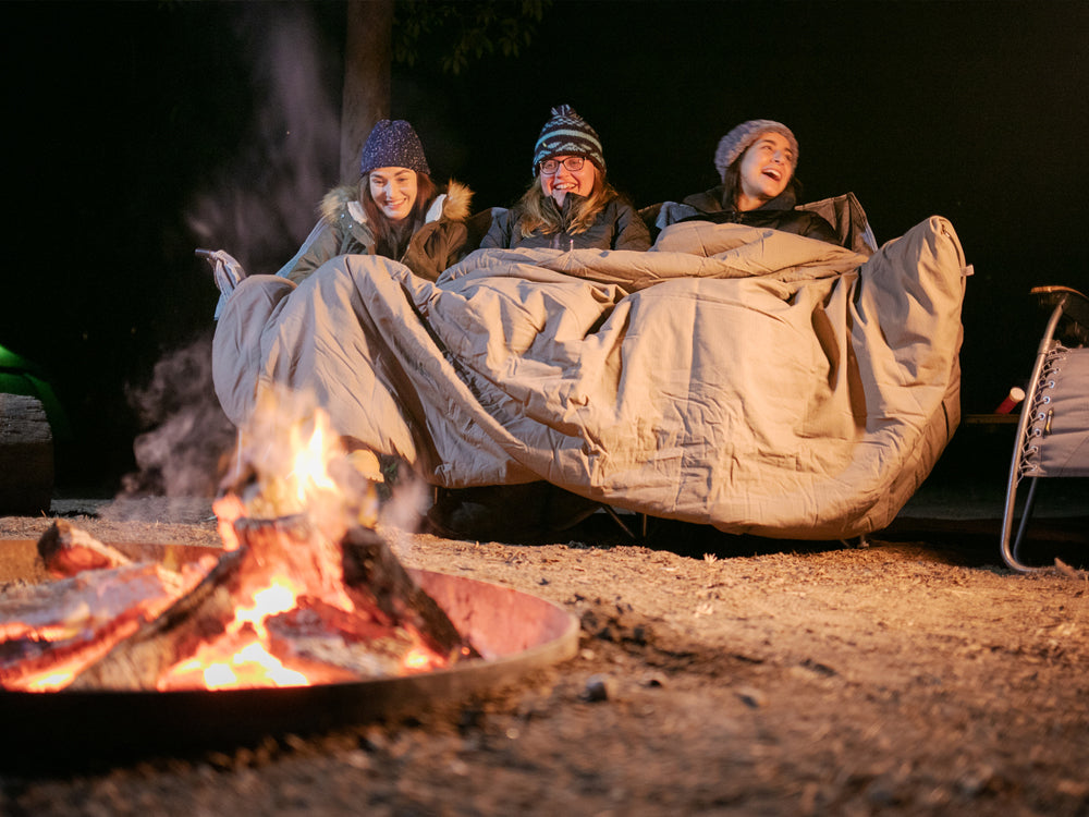Oztrail sleeping bag campfire