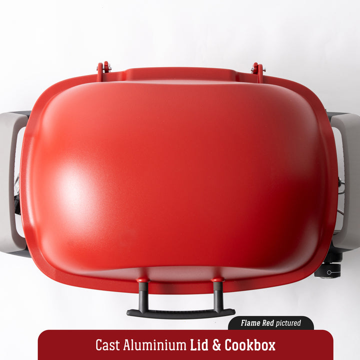 NEW Weber Q2000N Flame Red