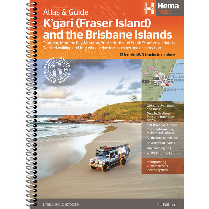 K'gari (Fraser Island) Atlas & Guide - 1st Edition