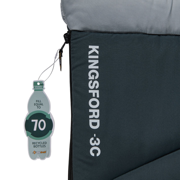 Kingsford Hooded -3°C Sleeping Bag