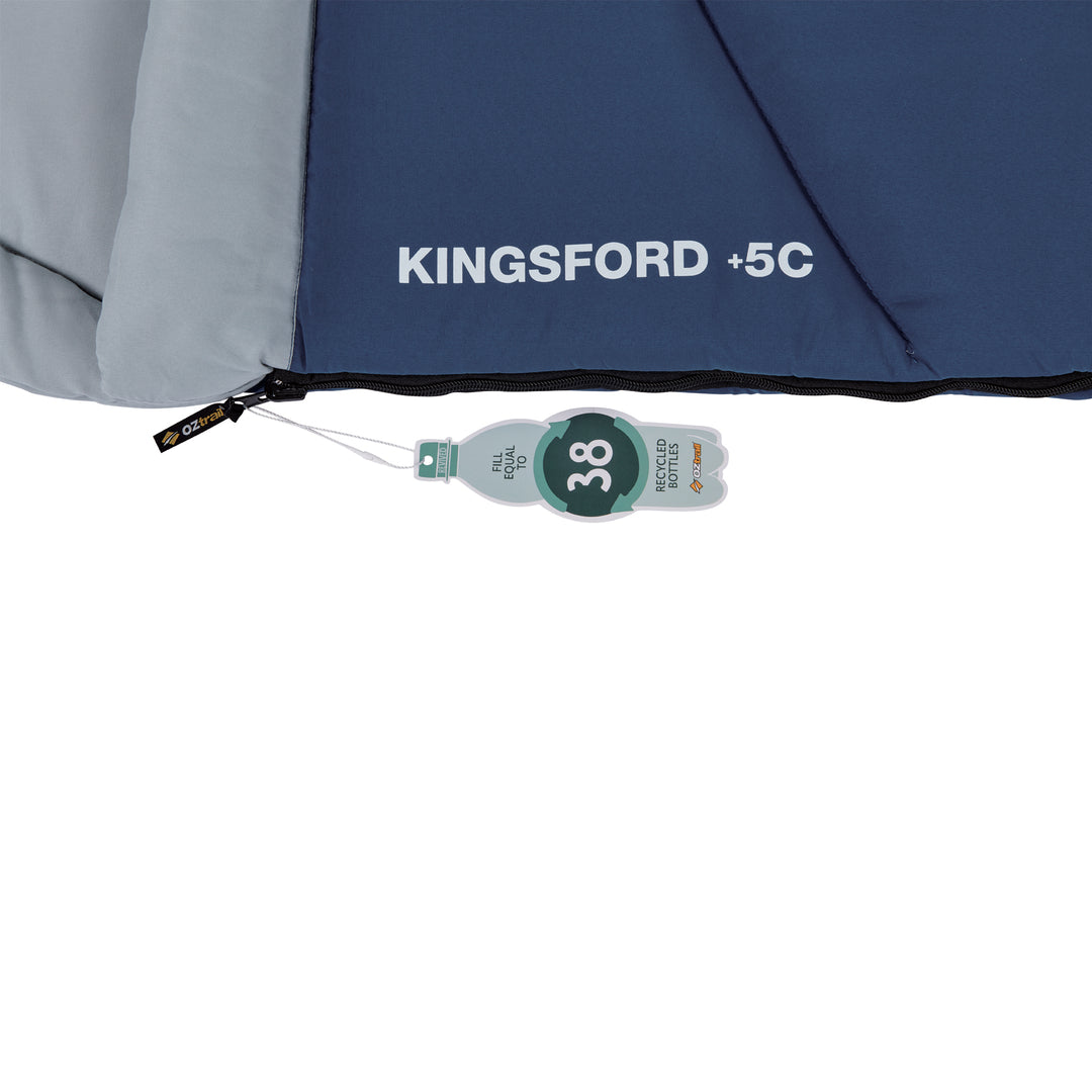 Kingsford Hooded +5°C Sleeping Bag