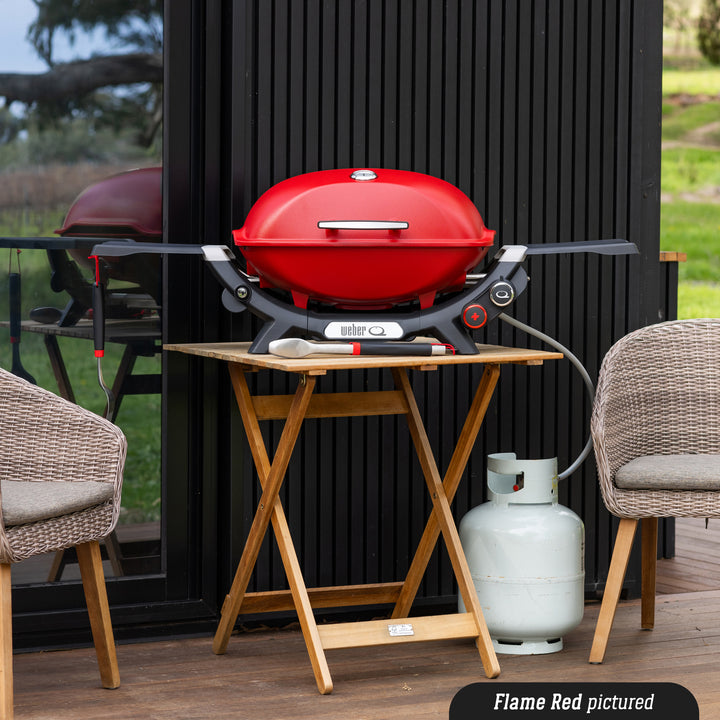 NEW Weber Q2800N+ Premium Flame Red
