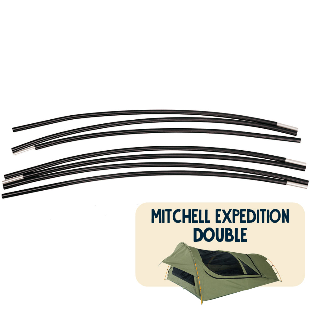 Replacement Alloy Pole Kit - Mitchell Double Swag