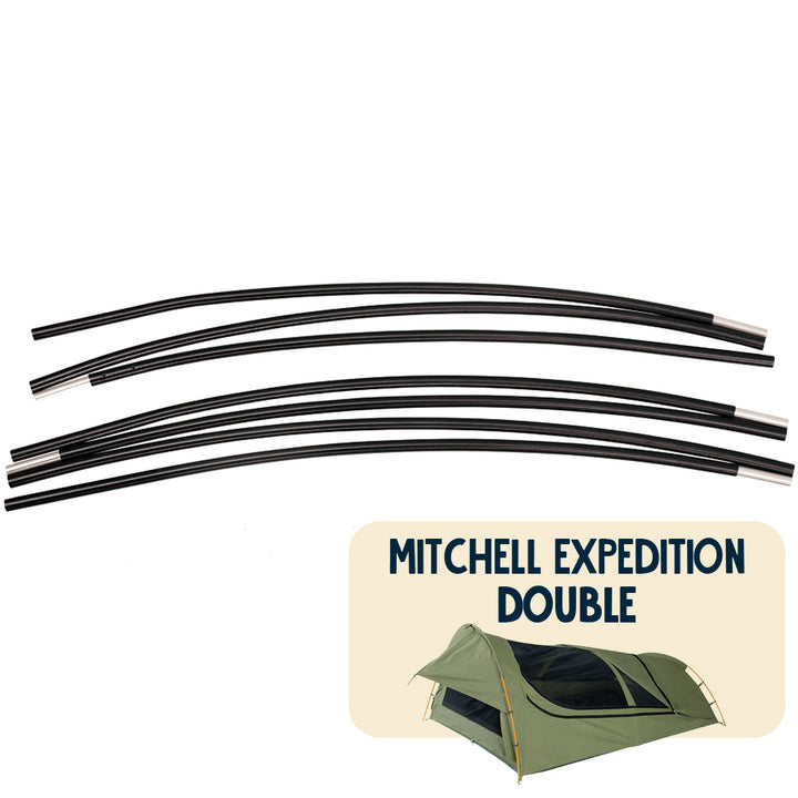 Replacement Alloy Pole Kit - Mitchell Double Swag