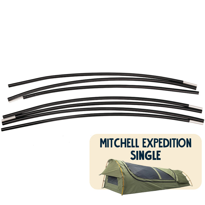 Replacement Alloy Pole Kit - Mitchell Single Swag
