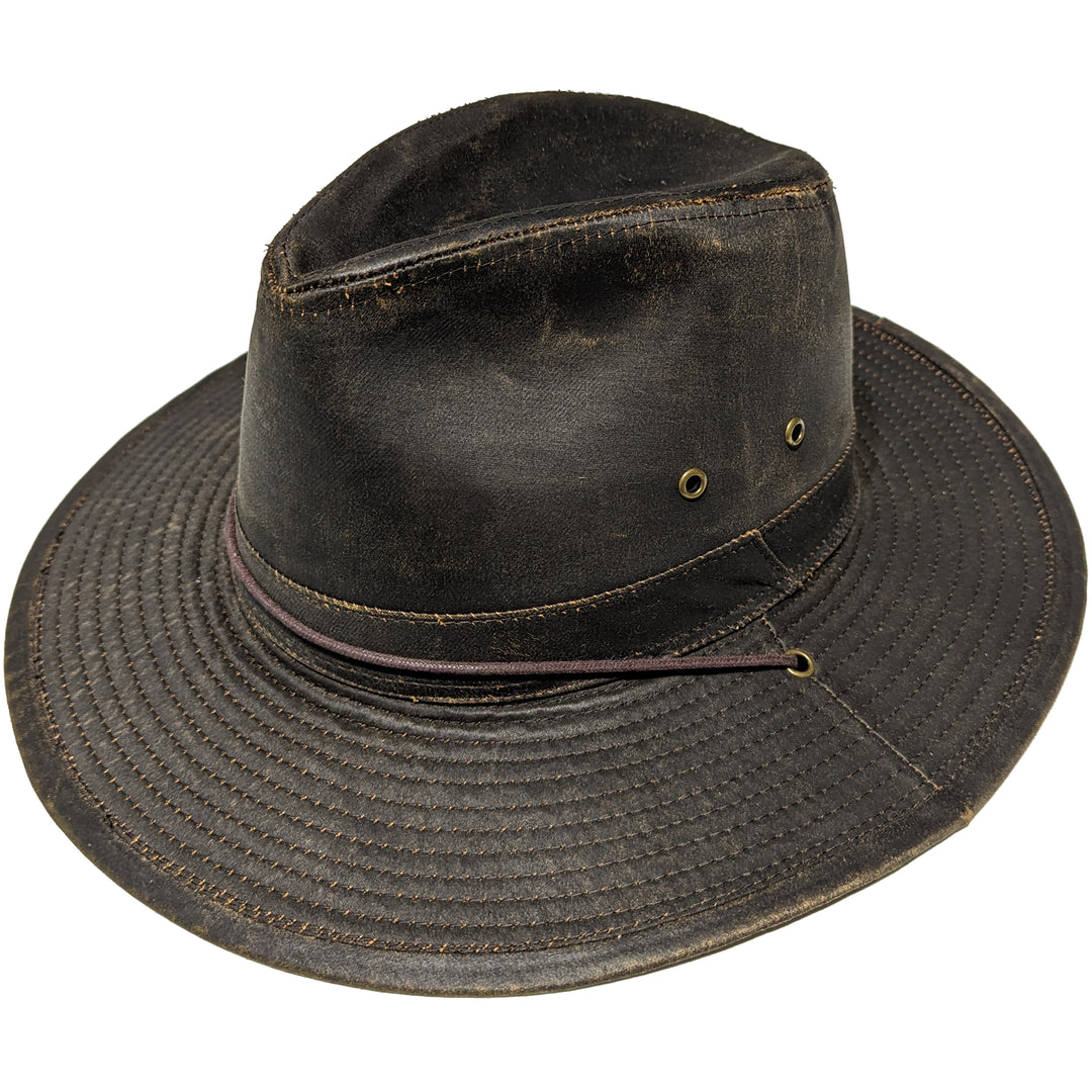 Weathered Cotton 'Compass' Safari Hat - MO10 – Outdoors and Beyond