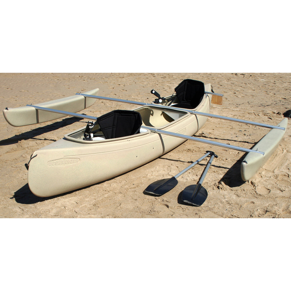 Double Outrigger Kit for Bushranger Canoe made in Australia by Australis  Canoes and Kayaks
