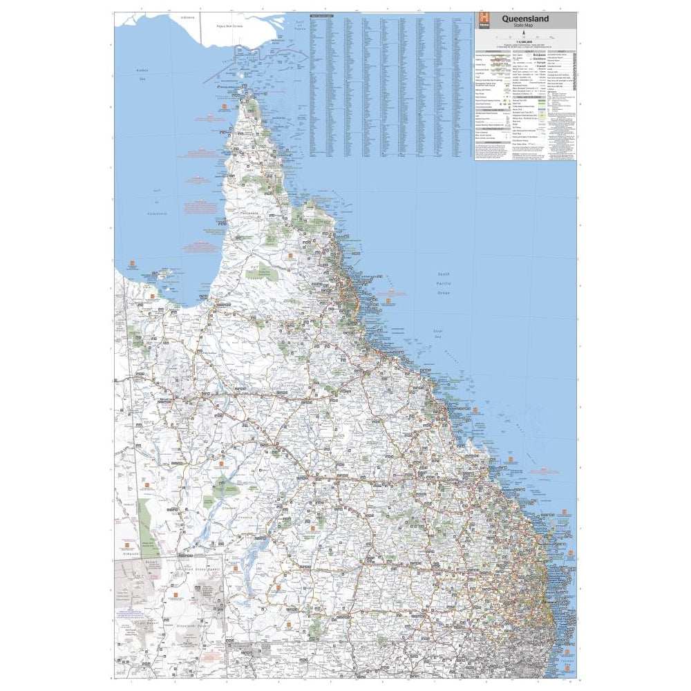 Queensland State Map - 13th Edition