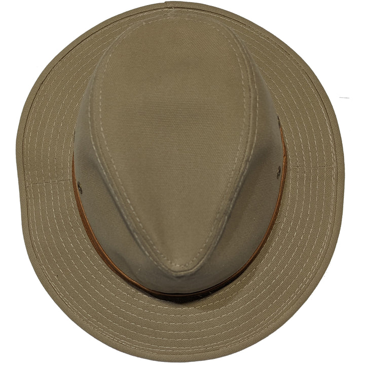 Washed Brushed Cotton Trilby Hat - SMC916