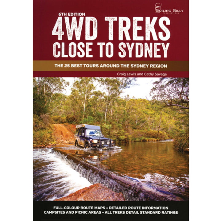 4WD Treks Close To Sydney - 6th Edition
