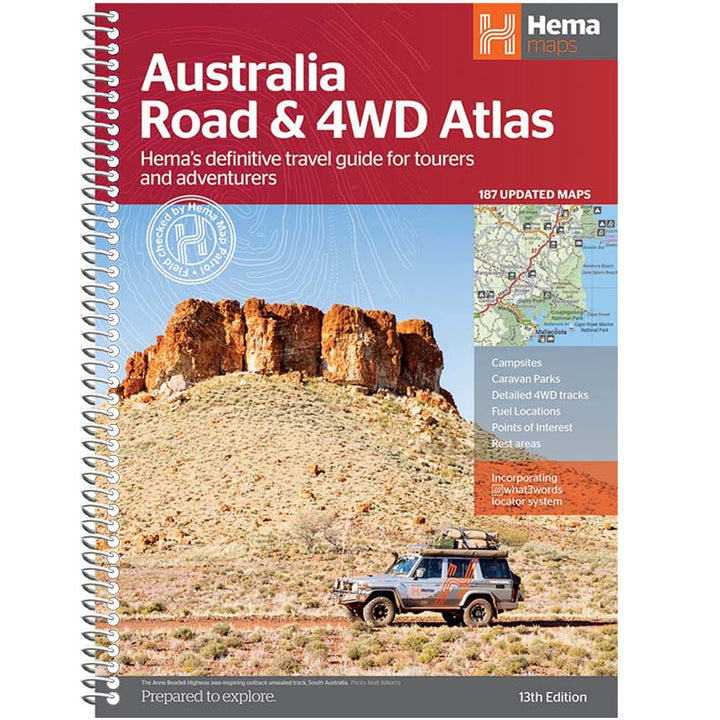 Australia Road & 4WD Atlas - 13th Edition