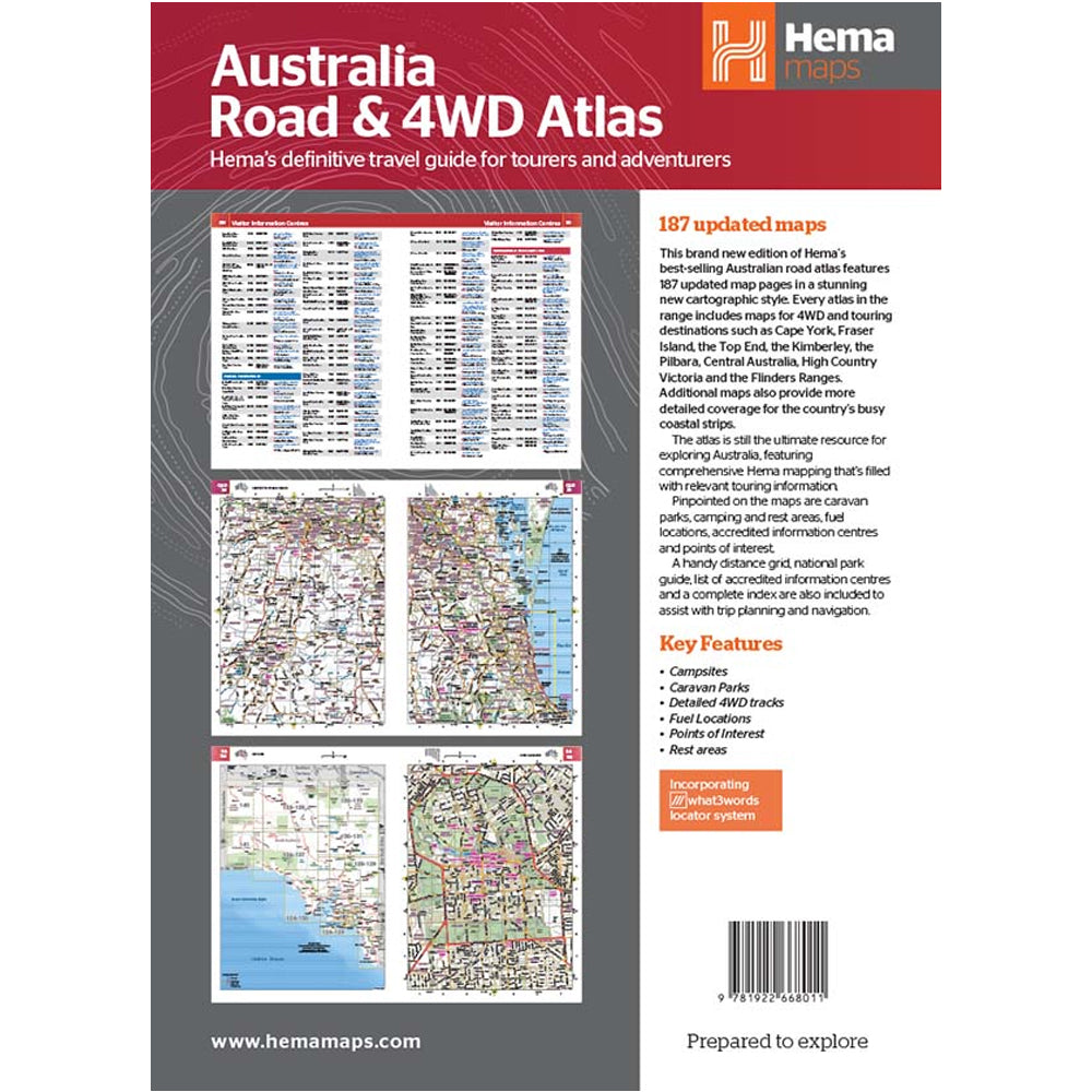 Australia Road & 4WD Atlas - 13th Edition