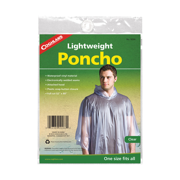 Lightweight PVC Poncho