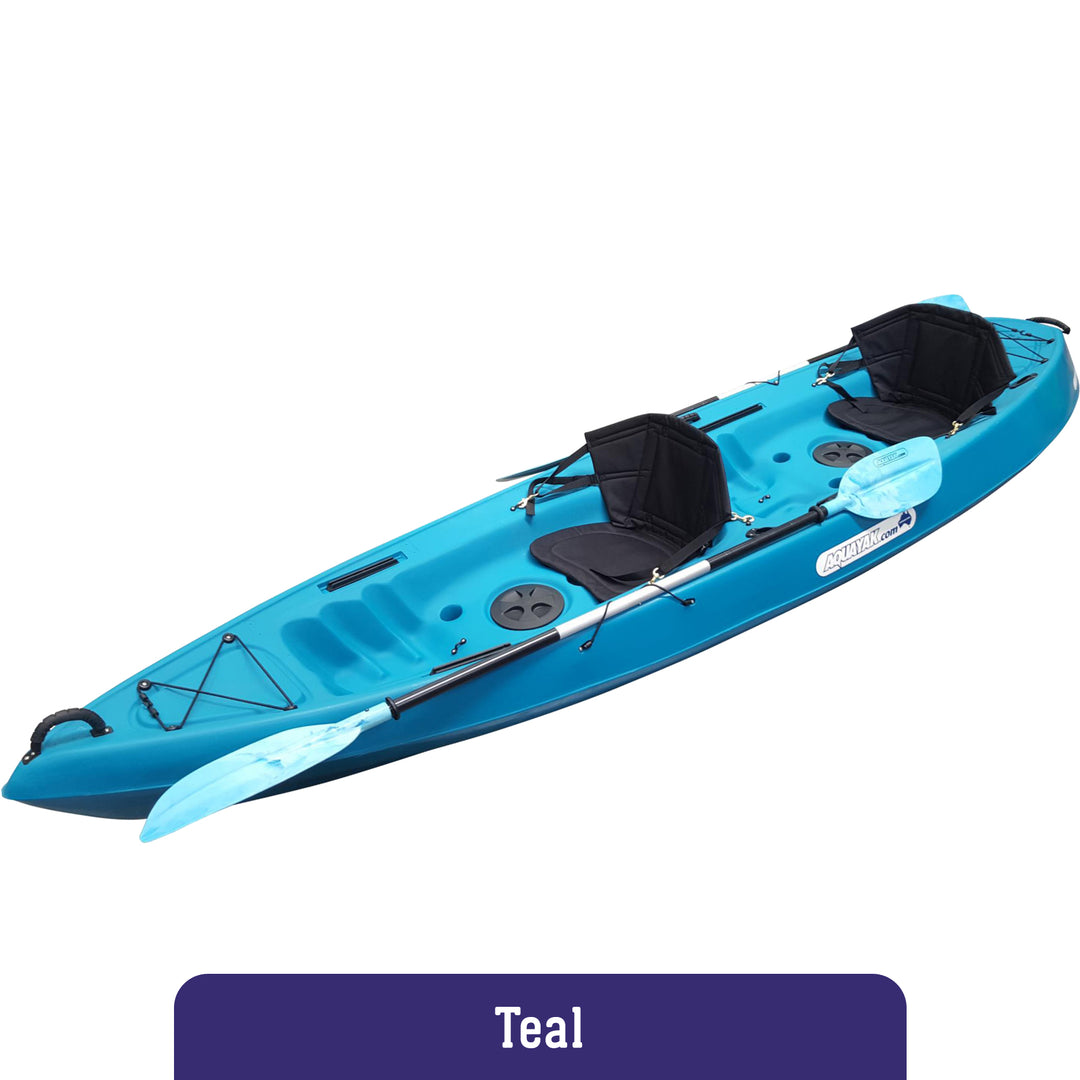 Aqua II 3.8m Double Sit On Top Kayak – Outdoors and Beyond Nowra