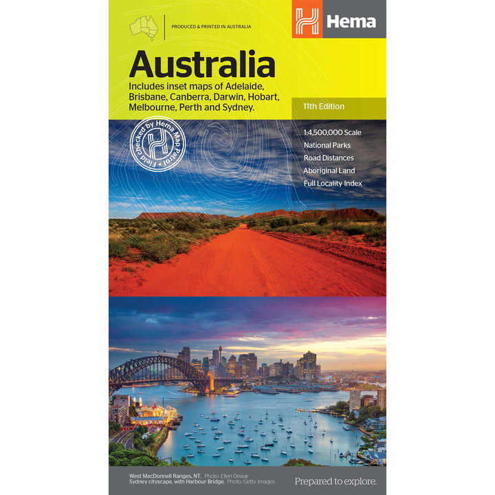 Australia Large Map - 11th Edition