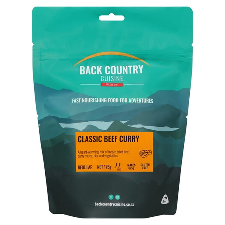 Classic Beef Curry Freeze Dried Meal - Regular Serve