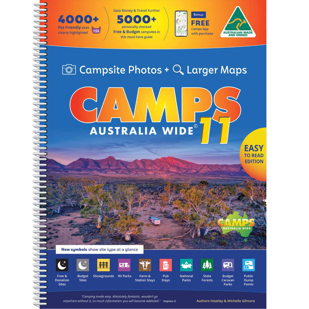 Camps 11 Australia Wide Easy Read with Photos B4