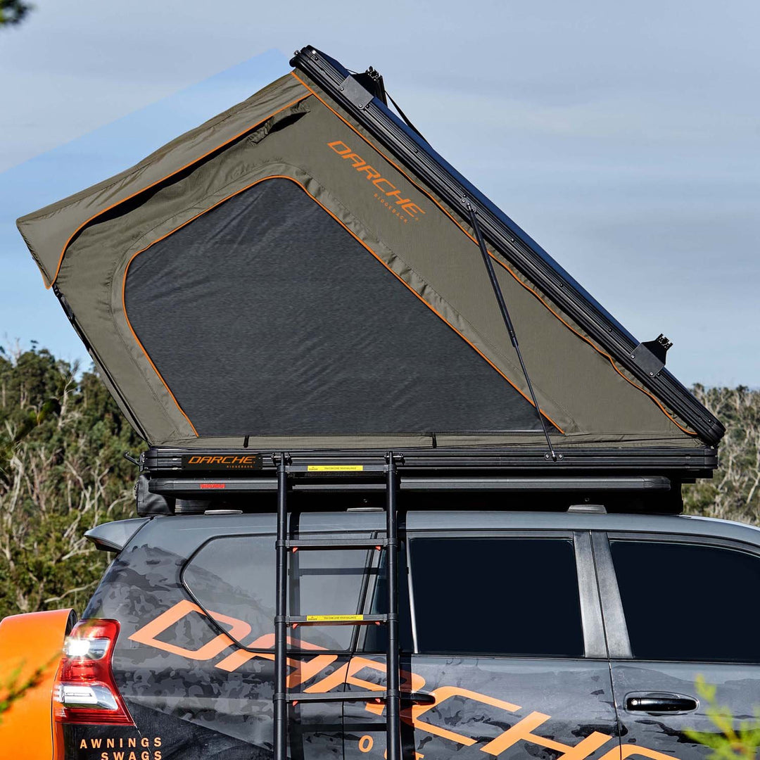 Ridgeback Hard Shell Roof Top Tent (Canvas)