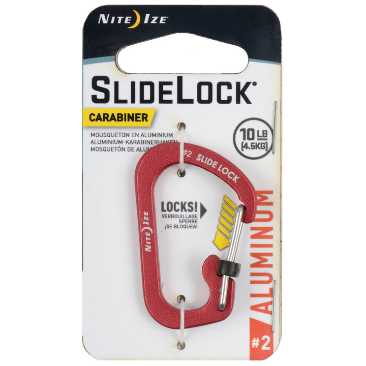 SlideLock Carabiner Aluminium #2