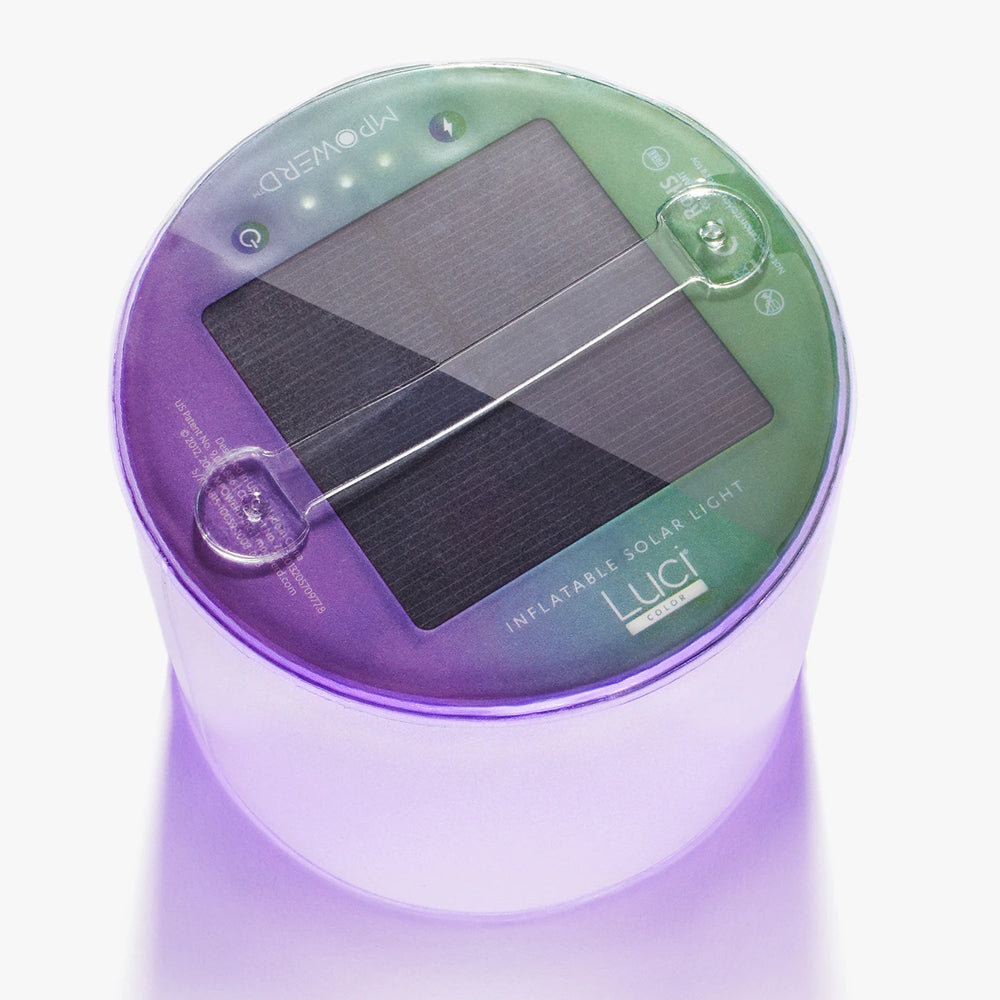 Luci Color Solar Inflatable Lantern