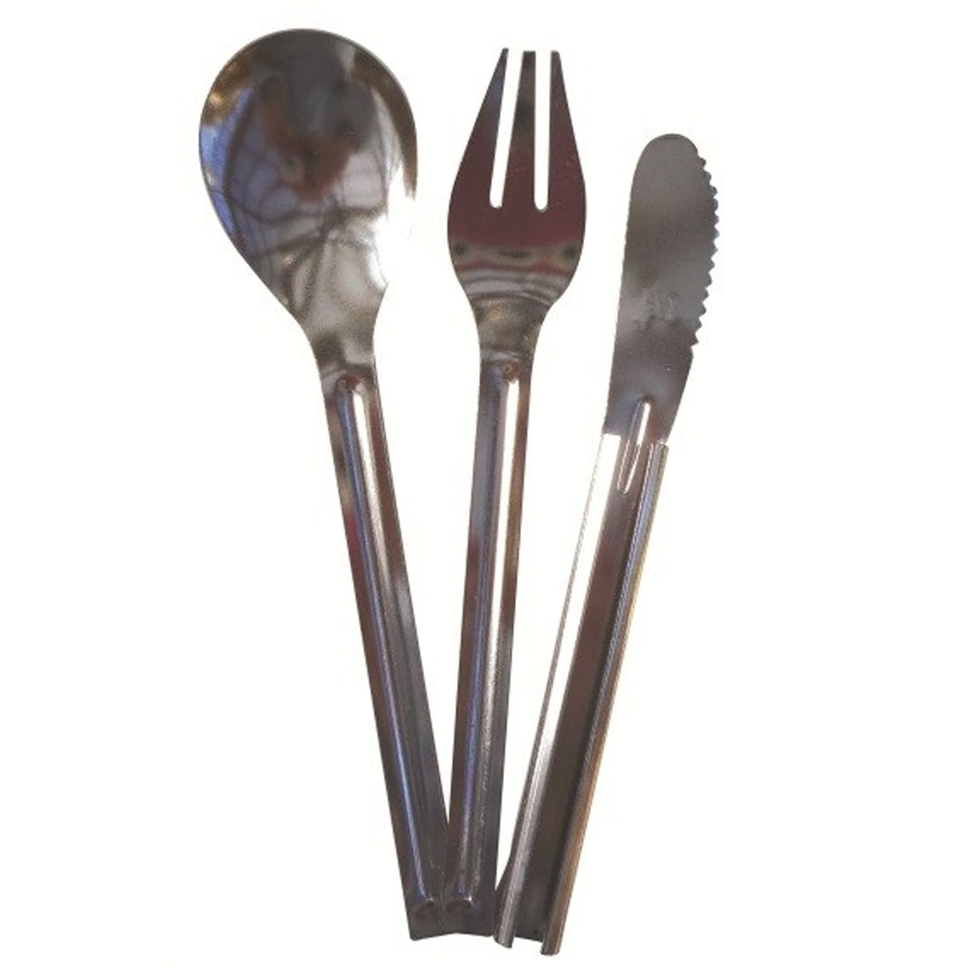 Deluxe Chow 3 Piece Cutlery Kit - Outdoors and Beyond Nowra