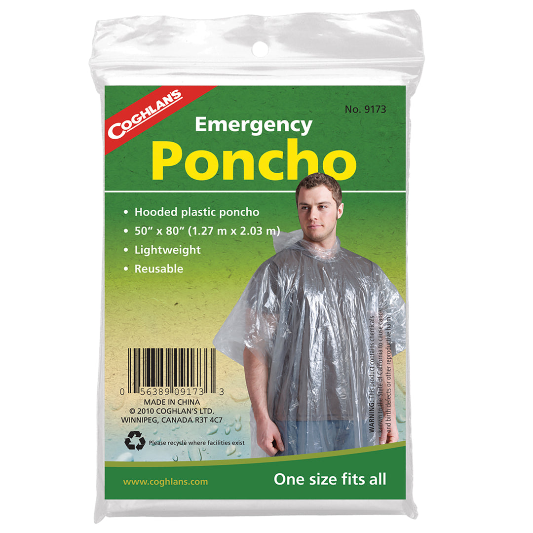 Emergency Poncho - Outdoors and Beyond Nowra