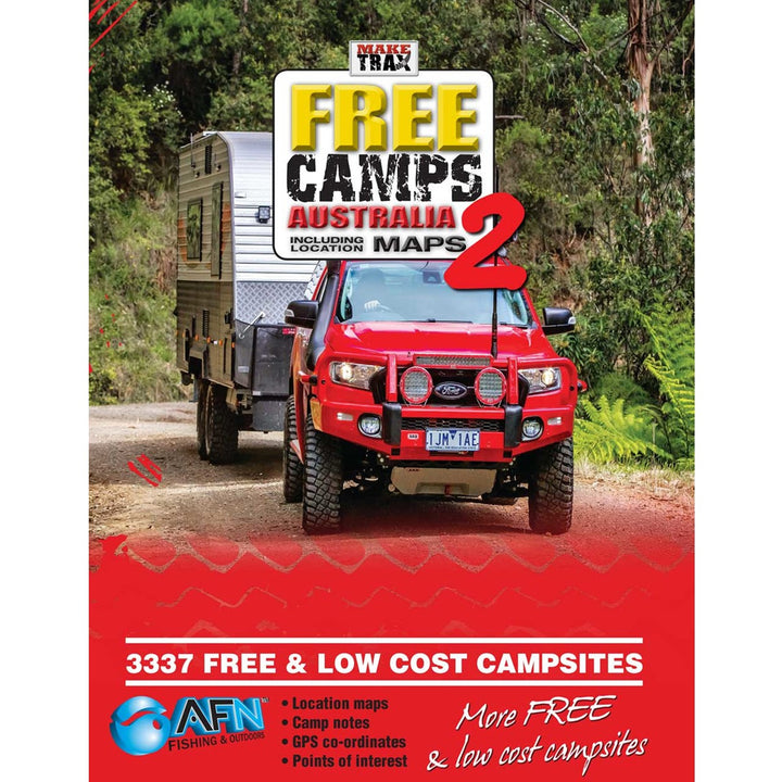 Make Trax Free Camps Australia 2 with Location Maps