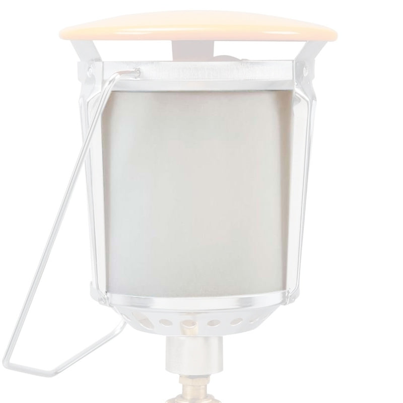 Replacement Frosted Glass - Large Gas Lantern - Outdoors and Beyond Nowra