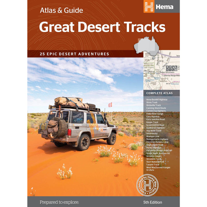 Great Desert Tracks Atlas & Guide - 5th Edition