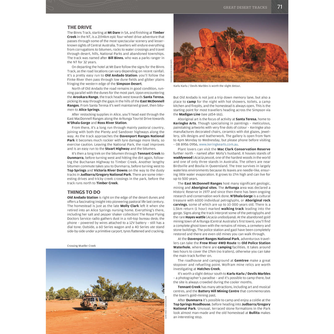Great Desert Tracks Atlas & Guide - 5th Edition