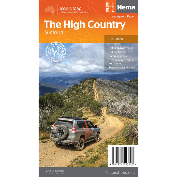 High Country Victoria Map - 9th Edition