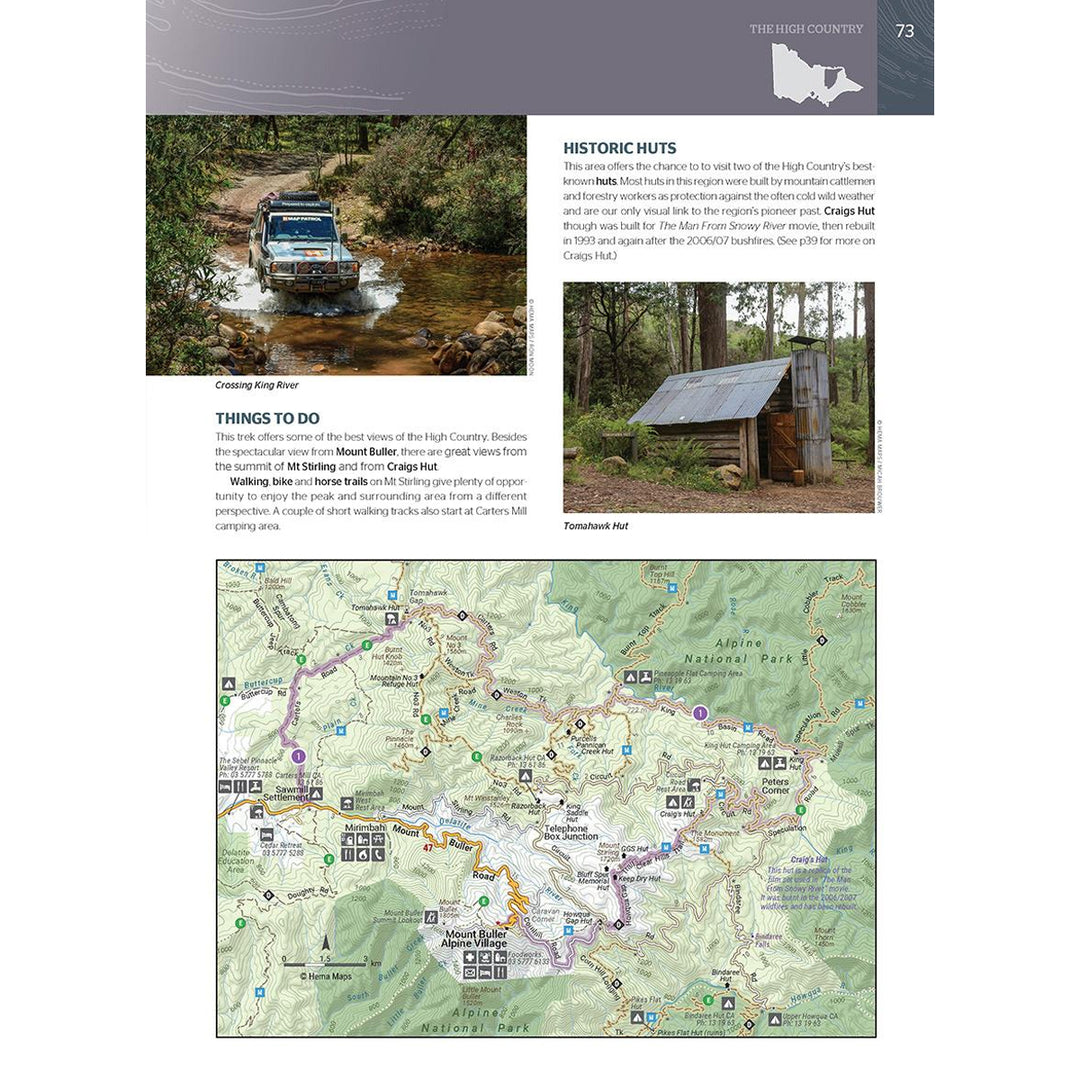 High Country Victoria Atlas & Guide - 3rd Edition