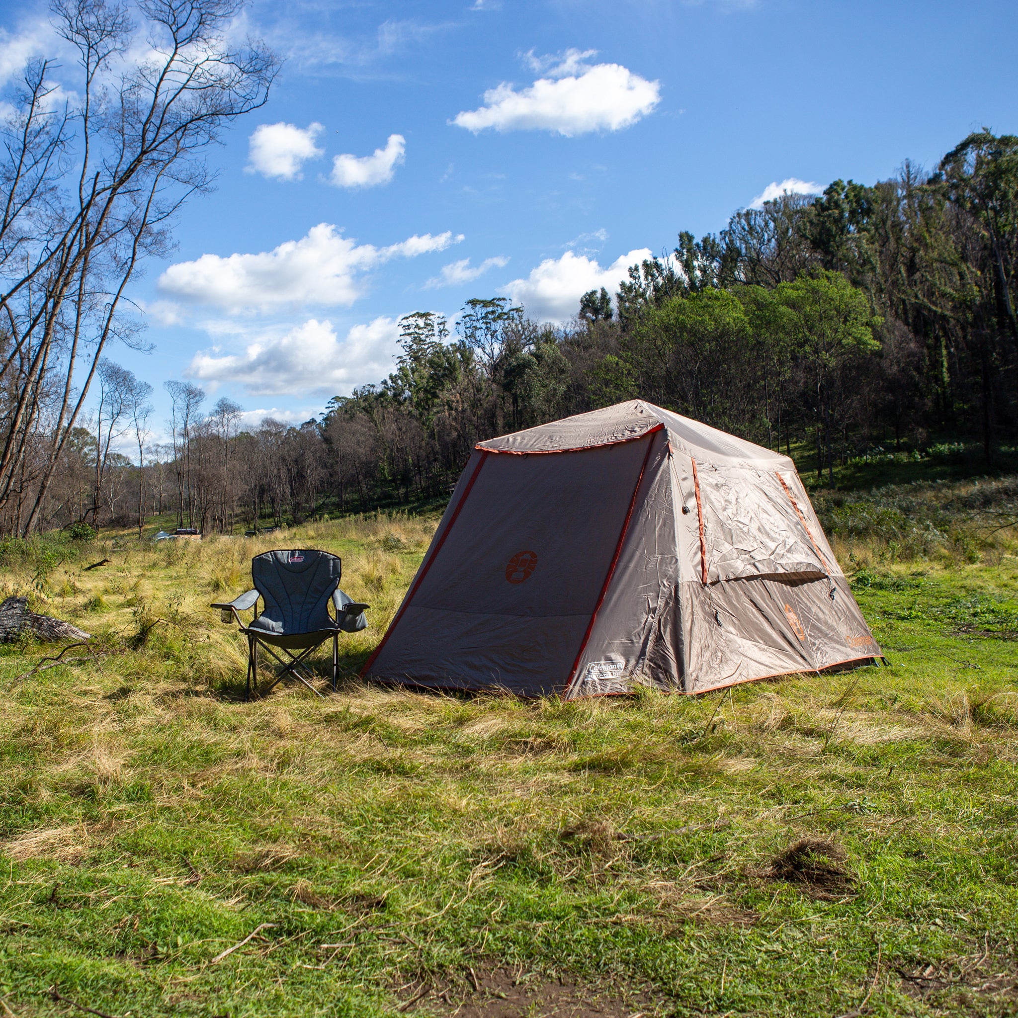 Coleman easy up outlet tent