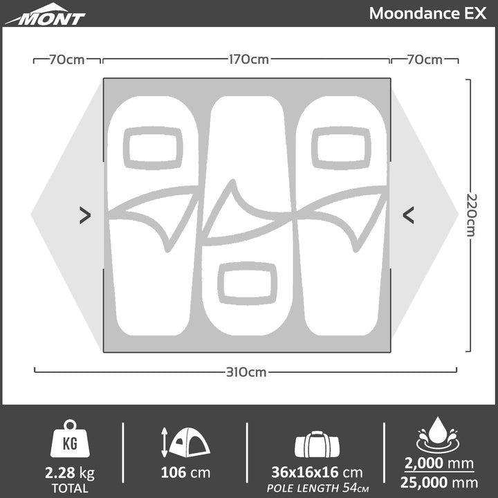Moondance EX Hiking Tent