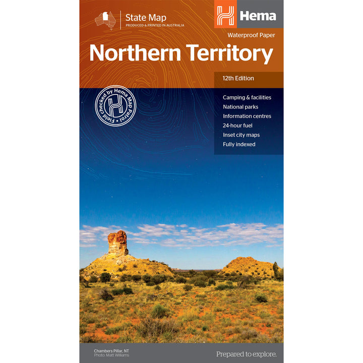 Northern Territory State Map - 12th Edition
