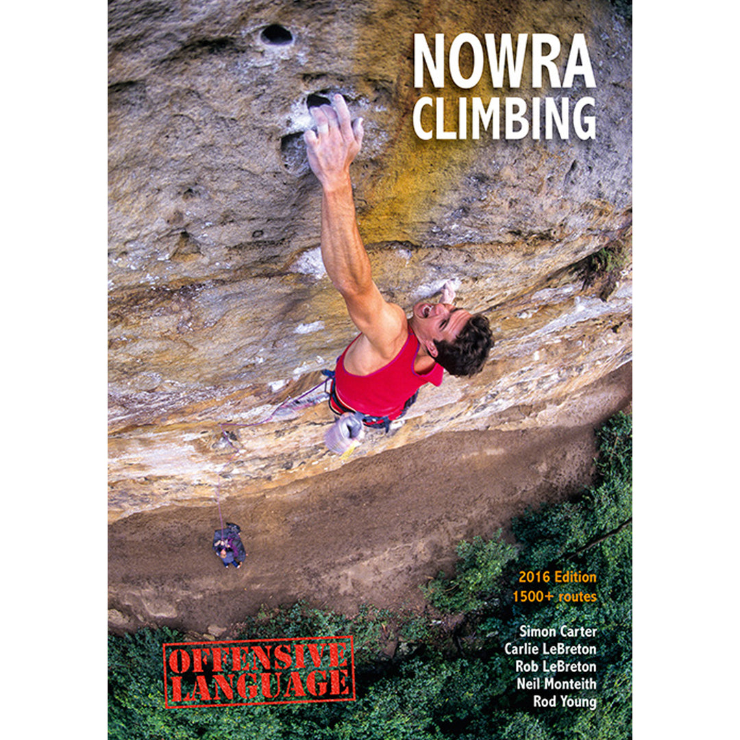 Nowra Climbing Guide Book - Outdoors and Beyond Nowra