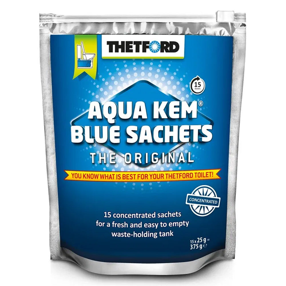 Aqua Kem Toilet Chemical Sachets - 15 Pack