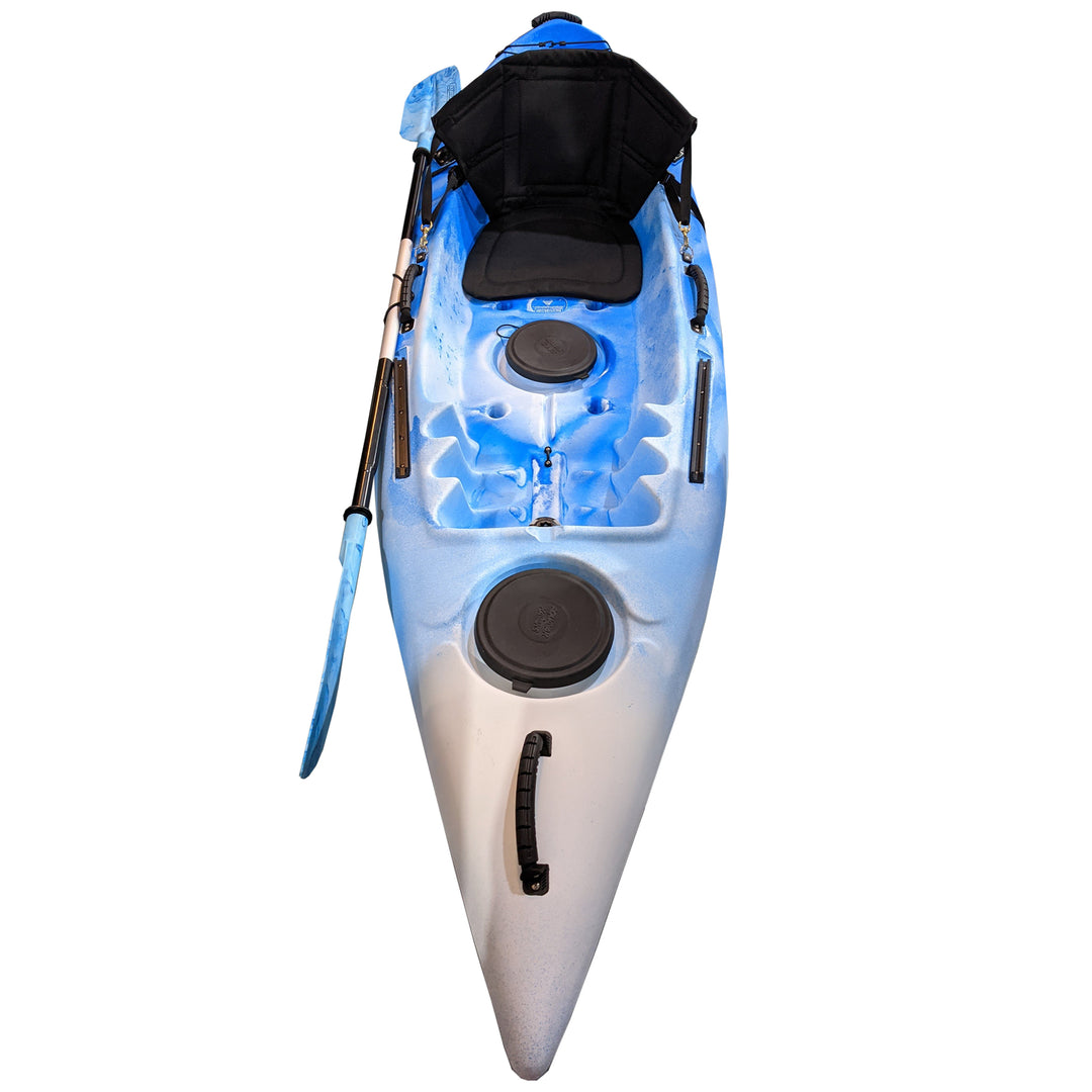 Scout Kayak Blue/White Top View