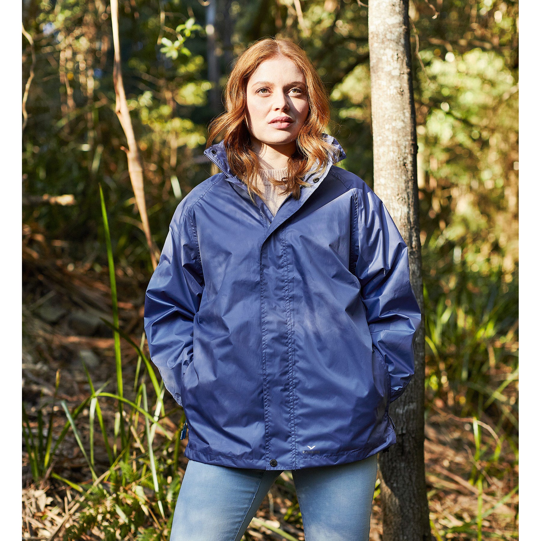 Stowaway rain shop jacket