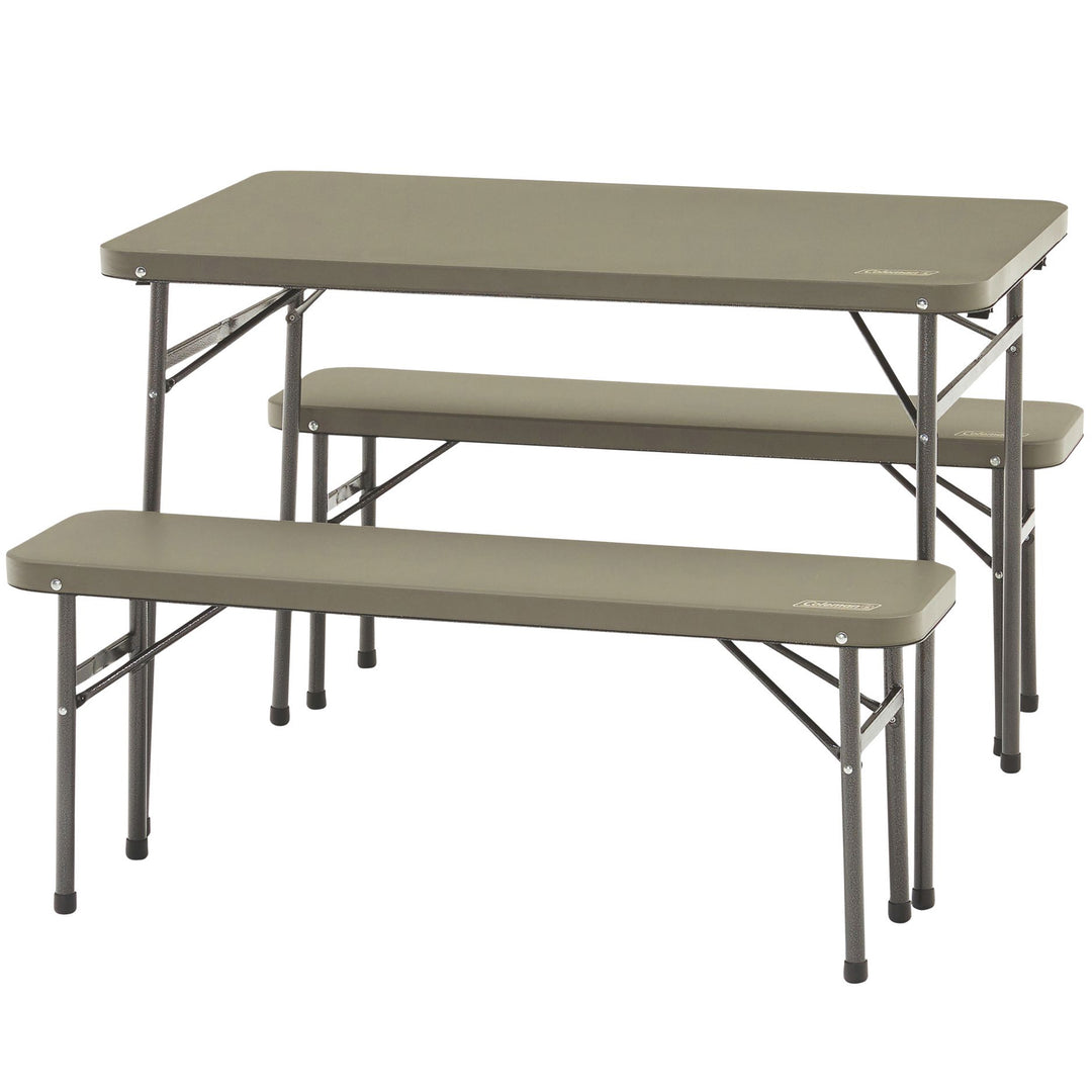 Pack-away Table and Bench Set