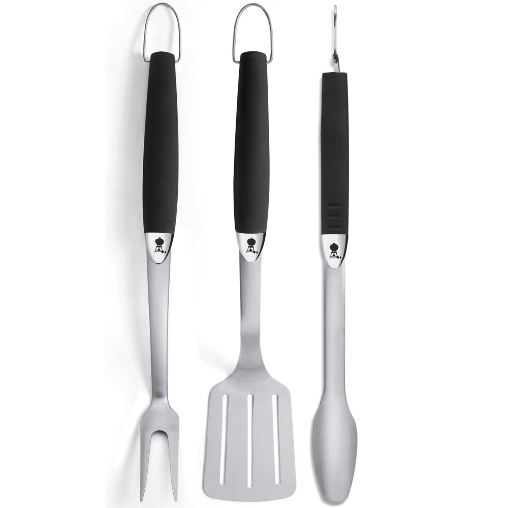 3 Piece S/S BBQ Tool Set - Outdoors and Beyond Nowra