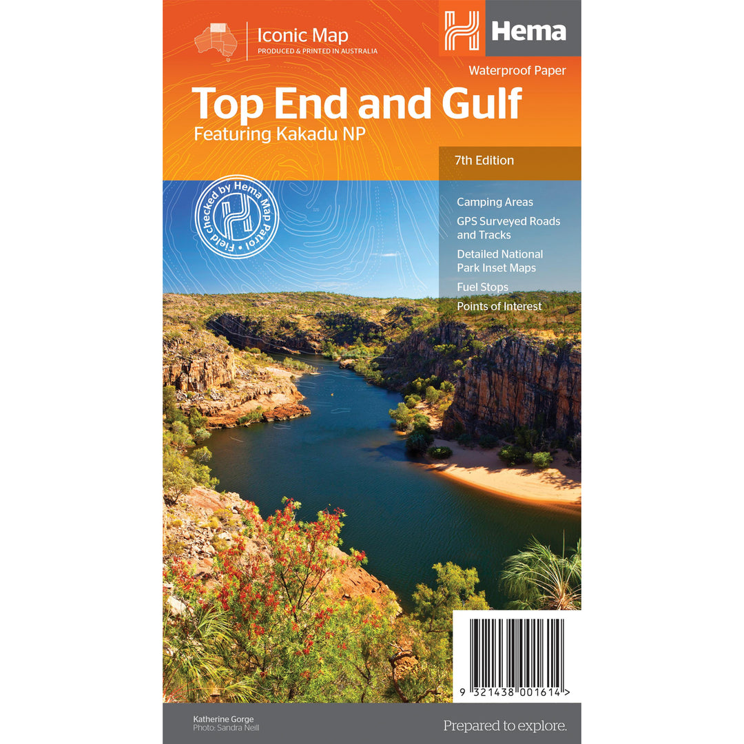Top End and Gulf Map - 7th Edition