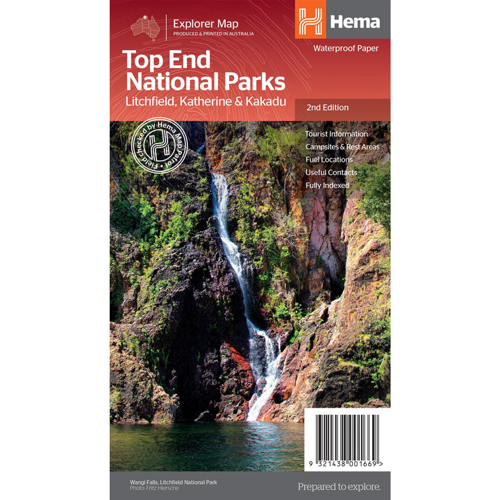 Top End National Parks Map - 2nd Edition
