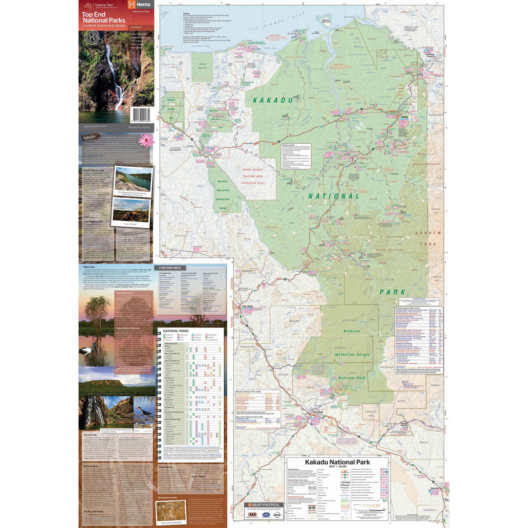 Top End National Parks Map - 2nd Edition