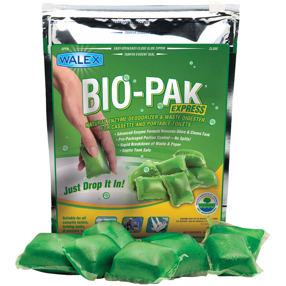Bio-Pak Toilet Chemical Sachets - 15 Pack