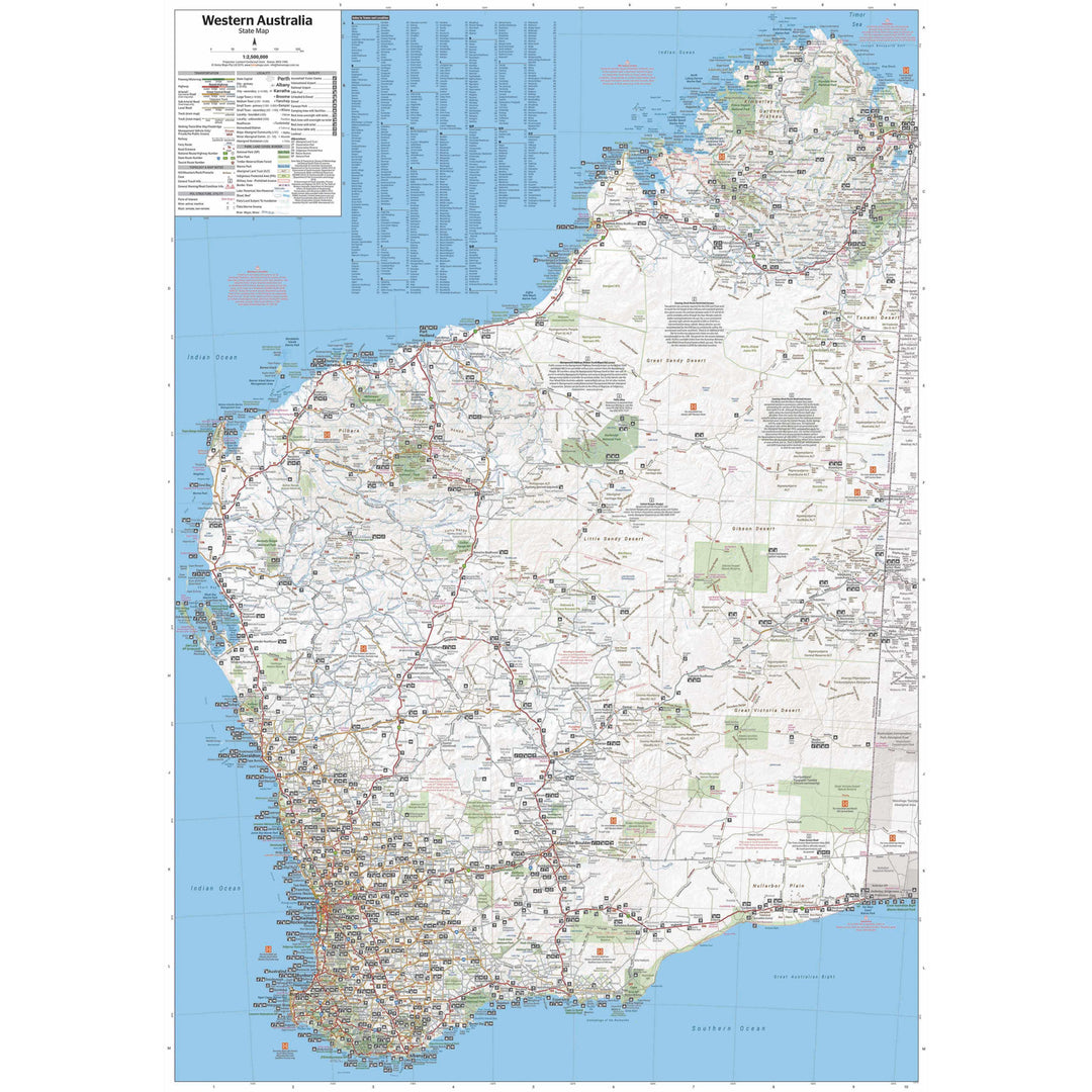 Western Australia State Map - 11th Edition