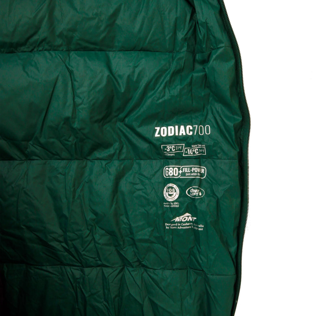 Zodiac 700 -10°C Down Sleeping Bag